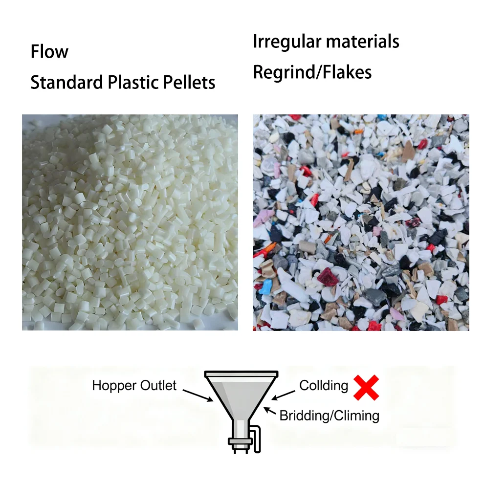 Vacuum pressure gauge on hopper loader system Vacuum pressure gauge on hopper loader system