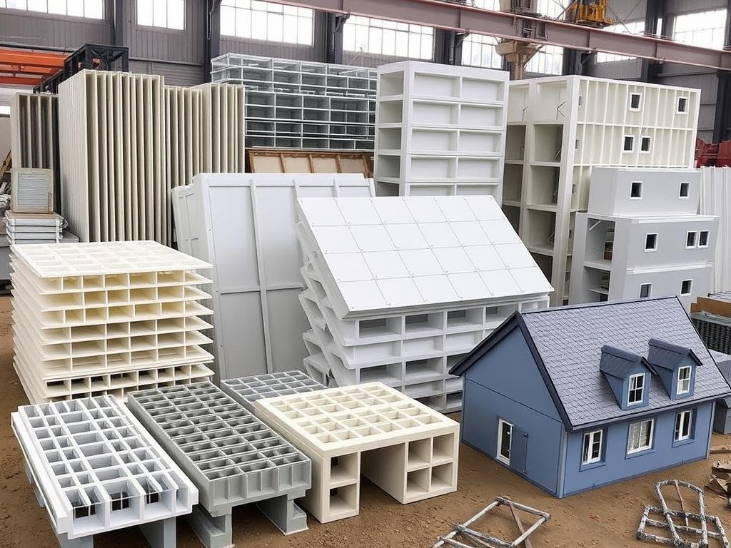 Construction components produced on a 4,000-Ton Injection Molding Machine Construction components produced on a 4,000-Ton Injection Molding Machine