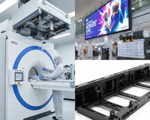 Injection molding machine 1200 tons injection molding machine is suitable for medical and digital display industries